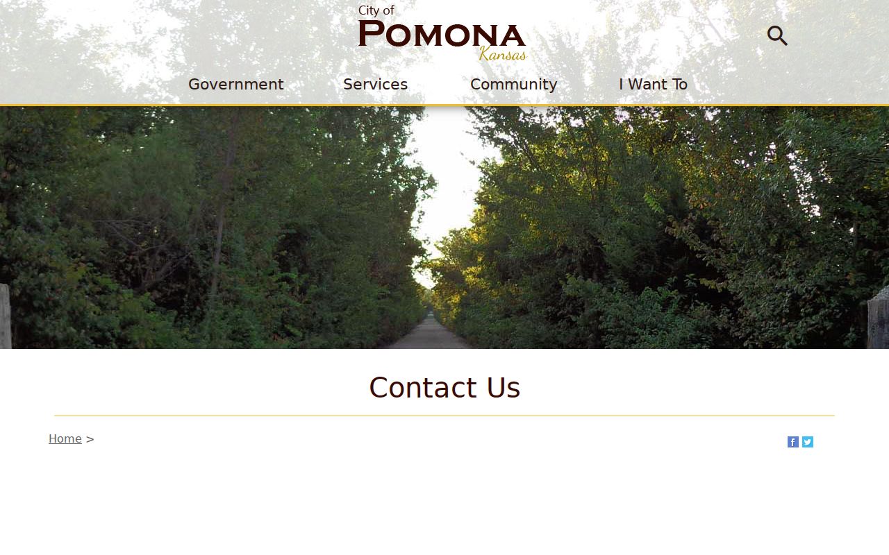 Pomona staff page naming the Municipal Court clerk